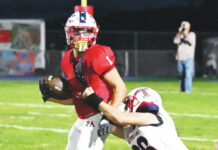 
			
				                                Pittston Area sophomore Lucas Lopresto scored four touchdowns in last Friday’s 47-7 victory over Wyoming Valley West.
                                 Tony Callaio file photo | For Times Leader

			
		